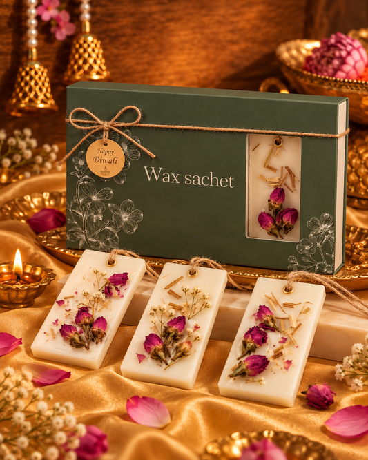 Ensemble de tablettes de cire parfumée
