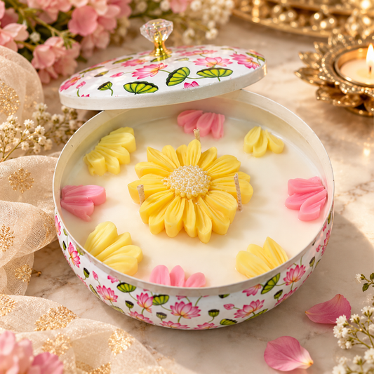 Lotus Candle