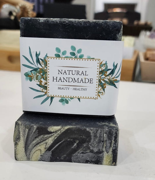 Charcoal- Face and body Bar- 4oz